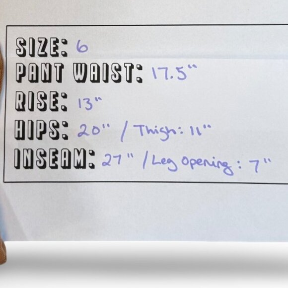 Cabi Paper Bag Cargo Pants - Camel Brown Style 6045 - Women's Size 6 - Picture 13 of 14